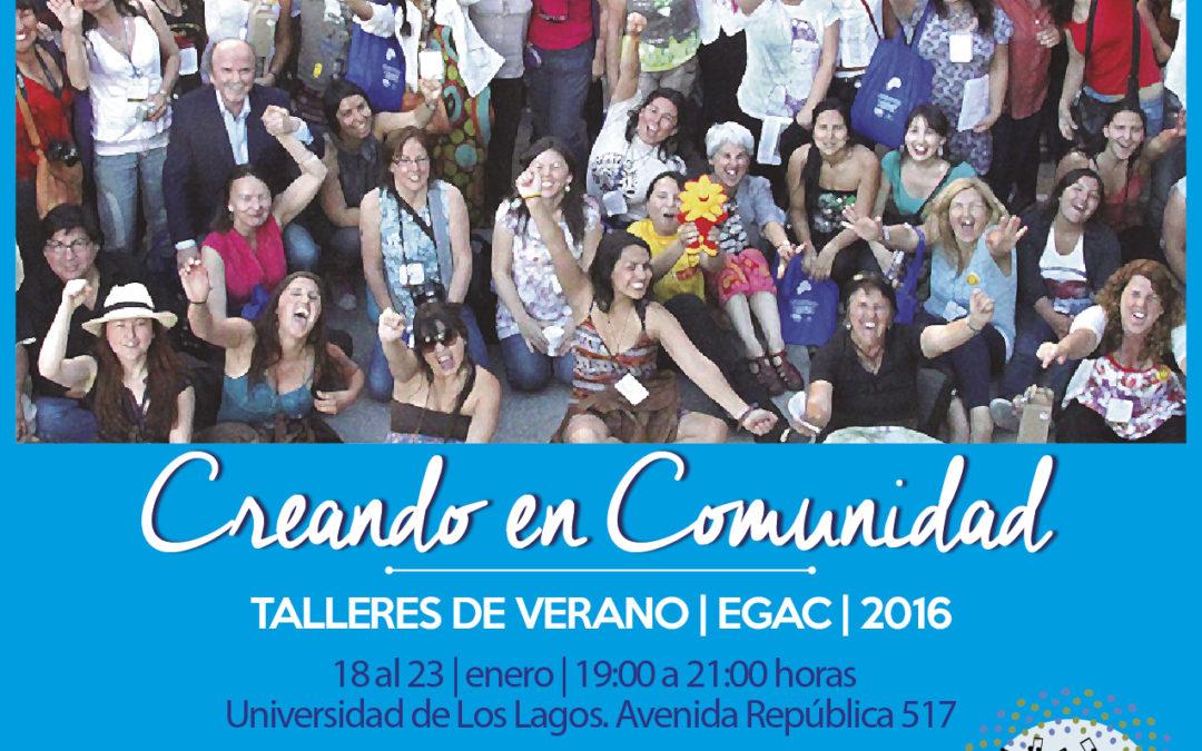 En enero, talleres para aprender haciendo en comunidad