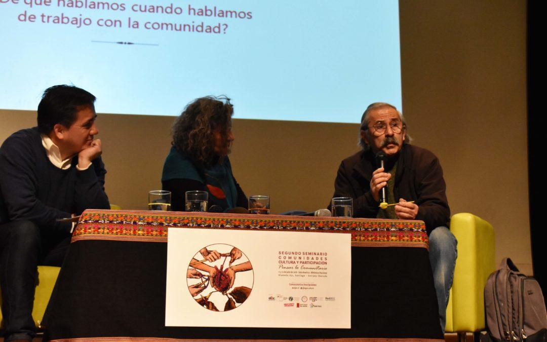 Experiencias y aprendizajes de Chile y México, marcan debates del Segundo Seminario “Comunidades, cultura y participación”