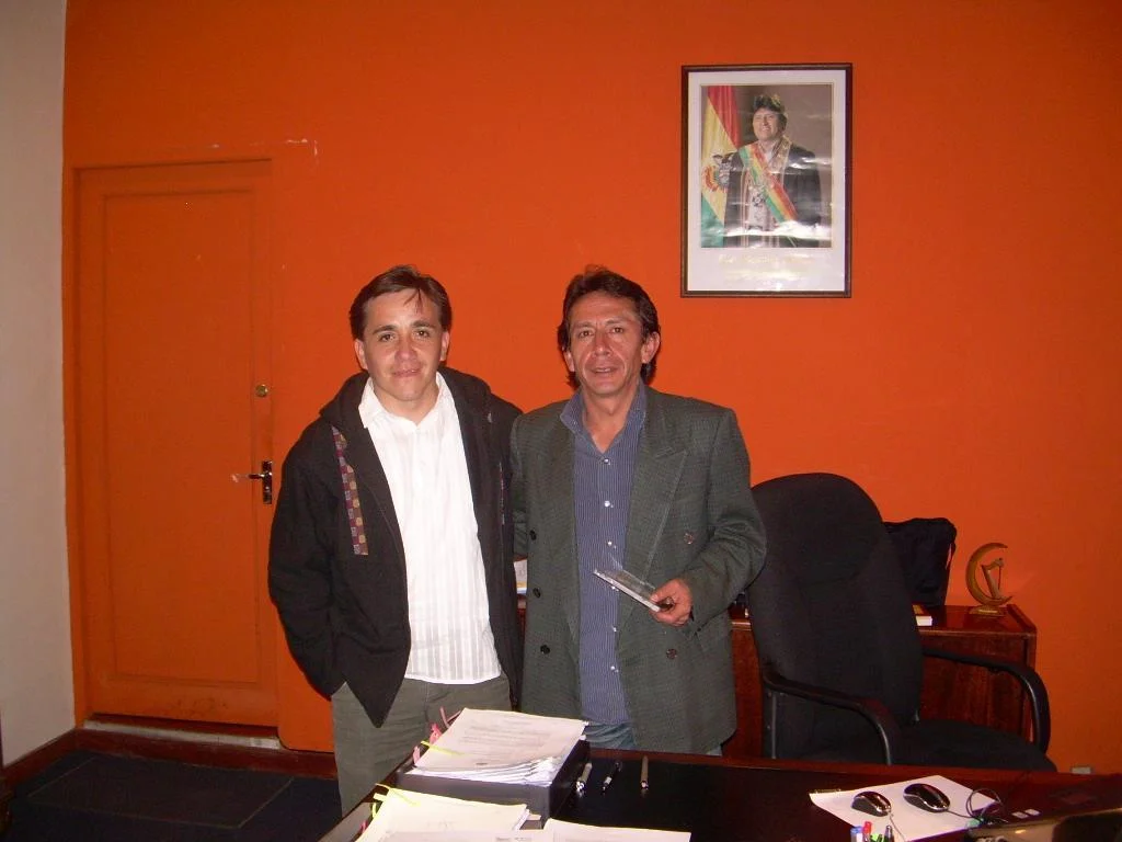 Con Ministro Pablo Groux
